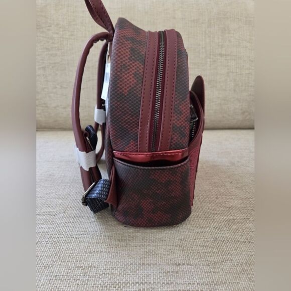 Disney Parks Loungefly Mini Backpack - Marvel Scarlet Witch Snakeskin Pattern main image 4